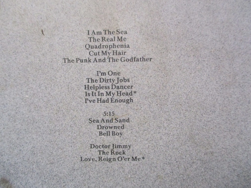 Imagen 6 de 10 de The Who - Quadrophenia (track Deluxe 2657 013) Gt. Britain
