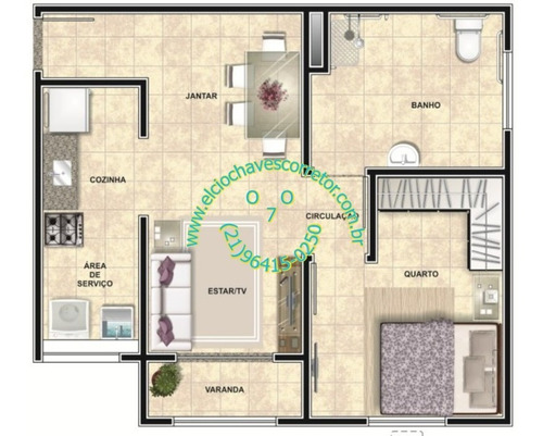 Imagem 21 de 25 de Apartamento 1 Quarto Adaptado Para Pne(pessoas Com Necessidades Especiais) - Ap00282 - 34726994