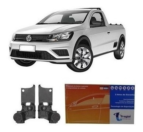 Kit Trava Elétrica Volkswagem 2 Portas Saveiro G7 Tragial