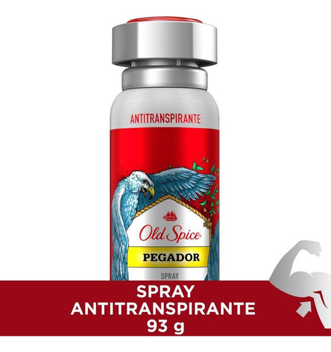 Desodorante Spray Antitranspirante Old Spice Pegador 150ml