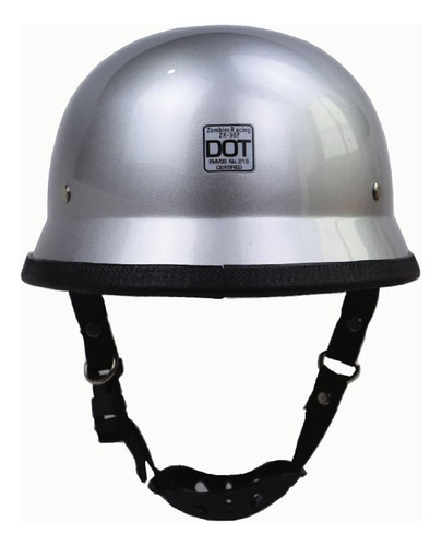 Motorcycle Retro Half Helmet Dot Approved German Style