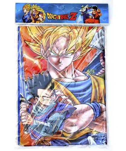 Mantel Plástico Descartable De Dragon Ball