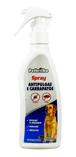 Imagem 1 de 6 de Antipulgas Para Cachorro Spray 150ml