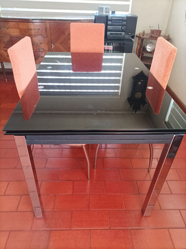 Comedor De Vidrio 4 Sillas