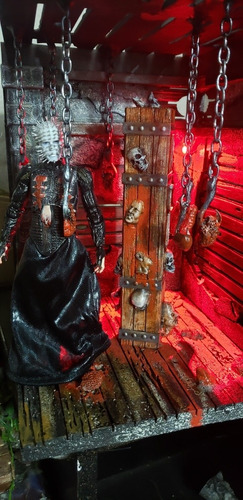 Hellraiser Maqueta Diorama Para Escala Neca O Similares
