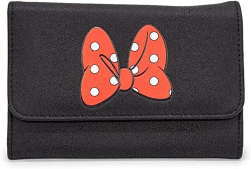 Buckle Down Disney Wallet, Foldover, Minnie Mouse Polka Dot