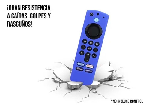 Funda Control Para Amazon Fire Tv Stick 4k Alexa Case Azul