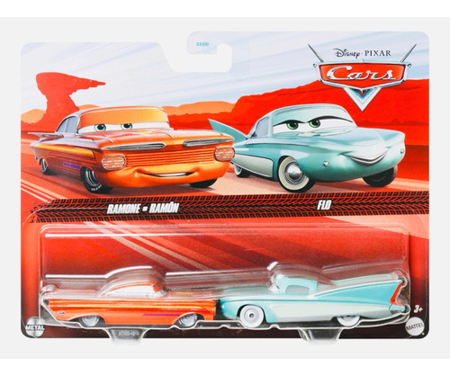 Disney Cars Set Ramon Naranja Y Flow Edicion Limitada 2024