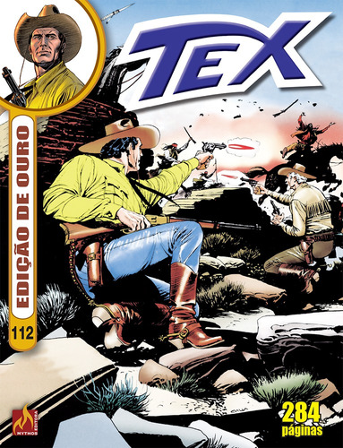 Tex edição de ouro Nº 112: Os soldados búfalo, de Mauro, Boselli. Série Tex Edição de Ouro (112), vol. 112. Editora Edições Mythos Eireli,Sergio Bonelli Editore, capa mole em português, 2021