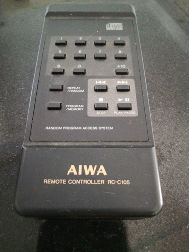 Control Remoto Equipo De Música Aiwa