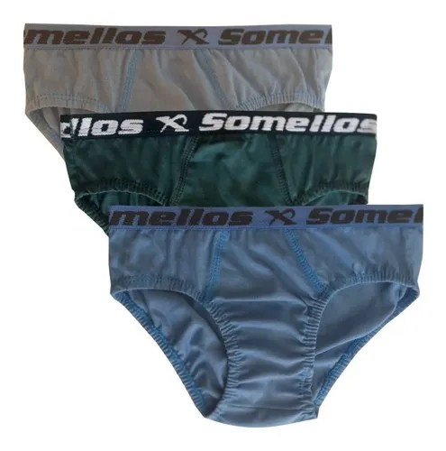 comprar Kit Com 12 Cueca Slip Infantil Algodão Lindas E Confortável