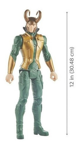 Imagem 3 de 5 de Boneco Action Figure Loki Titan Hero Marvel - Hasbro
