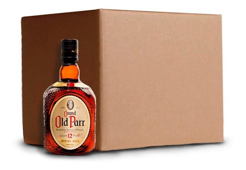 Caja Whisky Old Parr 12 Años Blended Escoces 0,75 Litros Lf