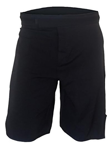 Pantalones Cortos De Mma Para Niños (negro, 16)