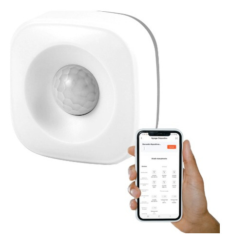 Sensor Detector Movimiento Wifi Interior Smartlife Tuya