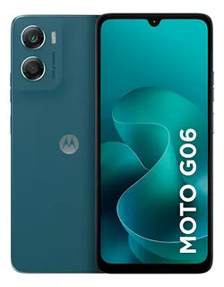Smartphone Motorola Moto G06 4g 6.9pol 128gb 4gb Câmera 50mp Azul