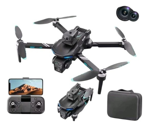 Drone Gn 506 Camera 6k Full Hd Sensor Obstáculo 500m Retorn Preto