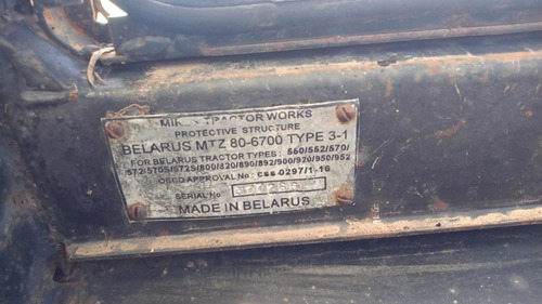 Imagen 7 de 13 de Tractor Belarus Deutz Mtz80 C/3 Puntos Envios Al Pais