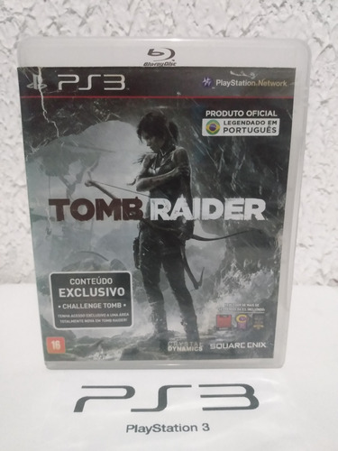 Jogo Tomb Raider 2013 Ps3 Midia Física Completo R$75