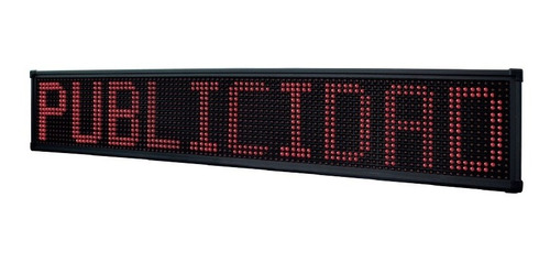 Letrero Led Rojo Anuncio Publicidad Programable Display 4050