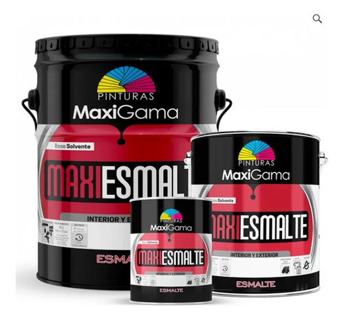 Pintura De Esmalte Brillante Galon Tipo A Marca Maxiesmalte