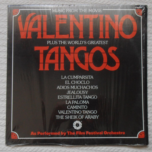 Valentino Soundtrack Cumparsita Tangos ( L P Ed. U S A 1977)