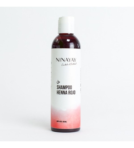  Shampoo Henna Rojo Ninayay