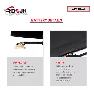 Ap16b4j 2icp4/78/104 Batería Para Acer Aspire Switch Alpha 1