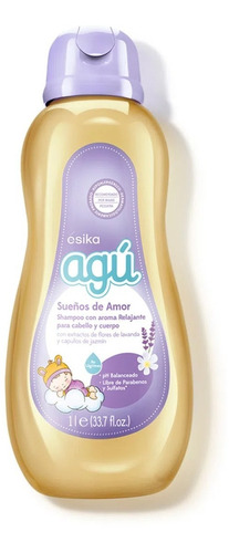 Shampoo Agú Para Bebés Ésika Cabello/cuerpo 1 L + Catalogos