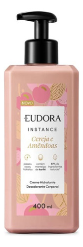 Egeo Cherry Blast Deo Colônia 90ml O Boticário E Hidratante Corporal Eudora Instance Cereja E Amêndoas 400ml Combo Com Sacola O Boticário