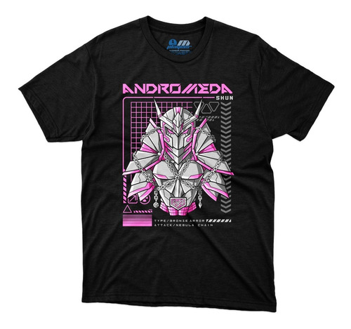 Playera Caballeros Del Zodiaco Anime Andromeda Sh Saint Bron