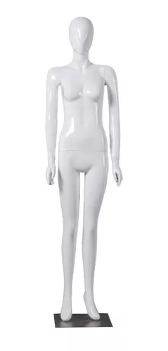 Maniquí femenino realista de cuerpo completo, estante de exhibición de ropa  de mujer de tienda de