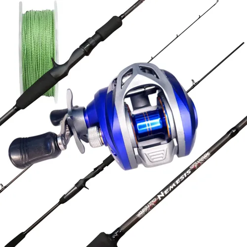 comprar Combo Rapala Bait Cast Caña Shimano 2 Tramos 