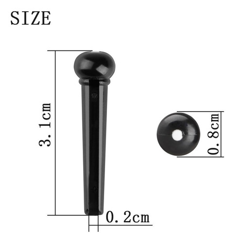 6pcs Clavijas De Puente Piezas De Repuesto Para Folk