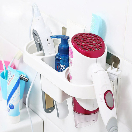 Organizador De Almacenamiento De Doble Orificio For Baño, S