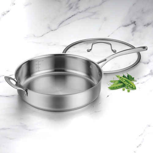 Batería De Cocina De Acero 11 Piezas Cuisinart 95-11es