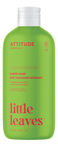 Attitude Jabn De Burbujas Natural Para Nios, Champ Hipoalerg