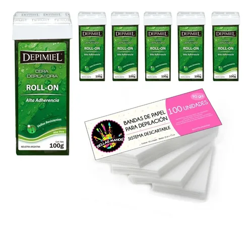 comprar Kit 6 Roll On Aloe Depimiel + Bandas Descartables X 100 Un comprar Kit 6 Roll On Aloe Depimiel + Bandas Descartables X 100 Un