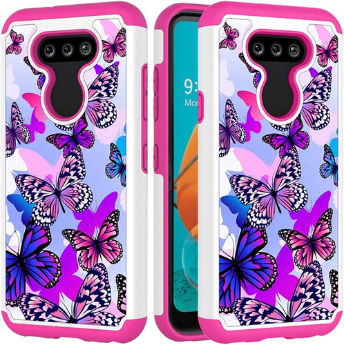 Yerebel Funda Para LG K31, LG Aristo 5 Plus Bonita Funda Par