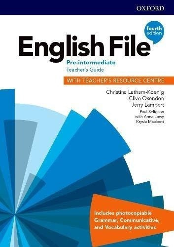 English File Pre-intermediate (4th.edition) - Teacher's Boo