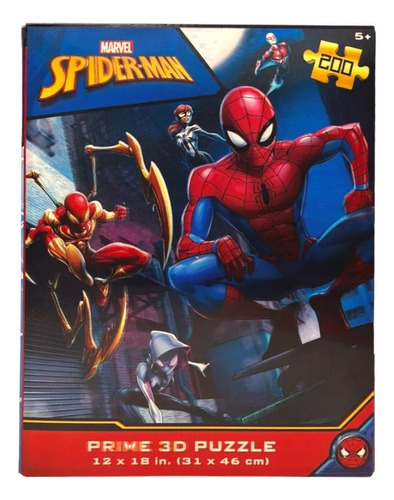 Puzzle Rompecabezas 3d Spiderman Hombre Araña 200 Piezas