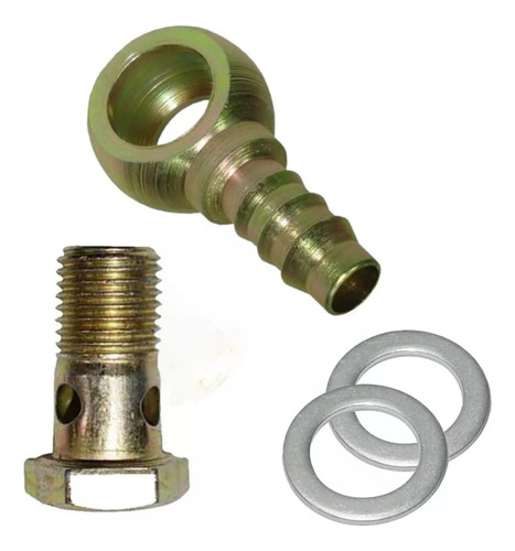 Kit Olhal Banjo Parafuso Oco 12mm C/ Arruelas