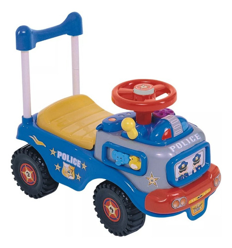 Carro Montable Federal Patrol/fire Figther Mytoy 5561 Color Azul Personaje Policía