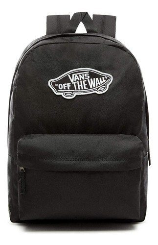 Mochila Vans Off The Wall Classic Black Realm, Grande