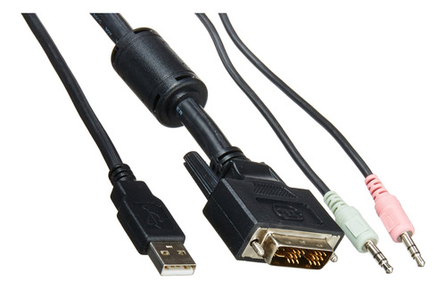 Connectpro Sdu-06a Dvi-i Usb Audio 3-en-1 Premium Cable Kvm
