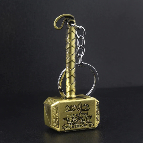 Llavero Avengers De Coleccion Martillo De Thor Metal Regalo