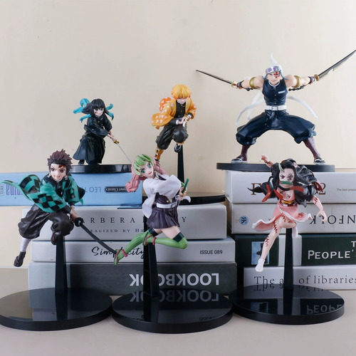 Acción Juguete Demonslayer Colección Figuras Tanjiro Nezuko