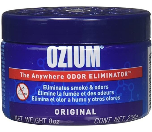 Ozium  - Eliminador De Humo Y Olores De Gel Grande De 8 Onz.