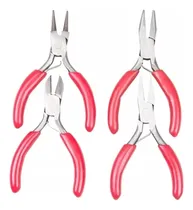 Comprar Pinzas Alicates 4 Pcs  Plana Rosario Punta Recta Oblicuo