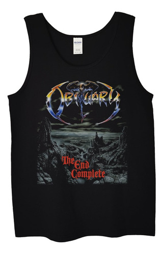 Polera Musculosa Obituary The End Complete Metal Abominatron